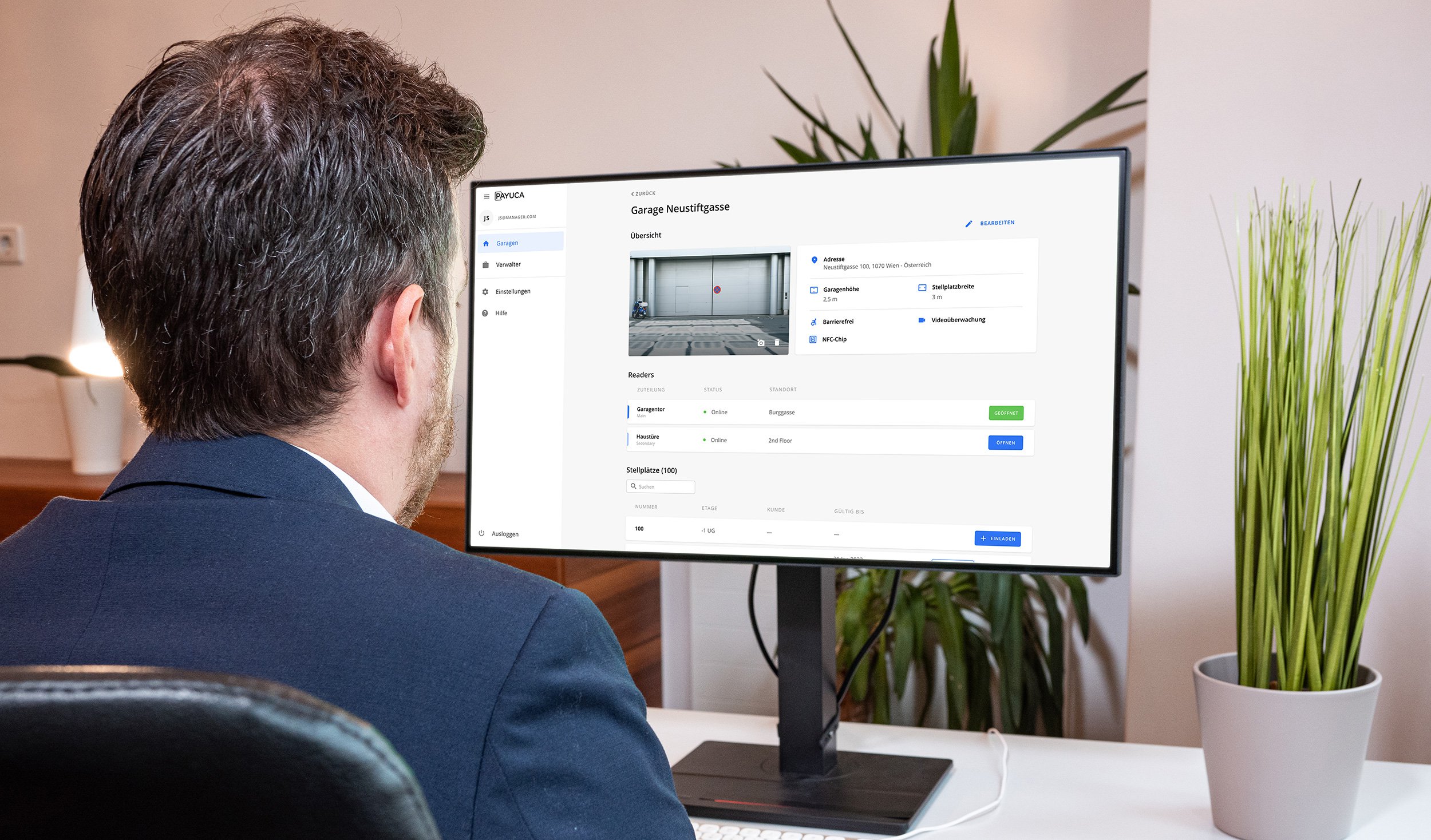 Manage and automate all parking spaces on a single platform